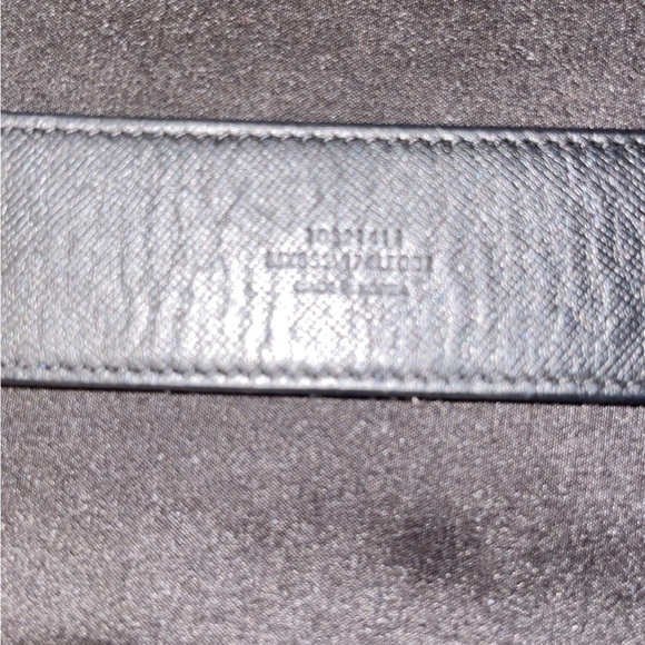 Light Blue/Black MCM Claus M Reversible Belt 1.75” in Visetos - Picture 7 of 8